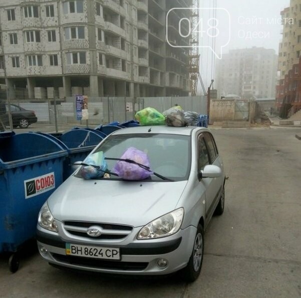 В Одессе жестоко наказали водителя, который неправильно припарковался (ФОТО) (фото) - фото 1