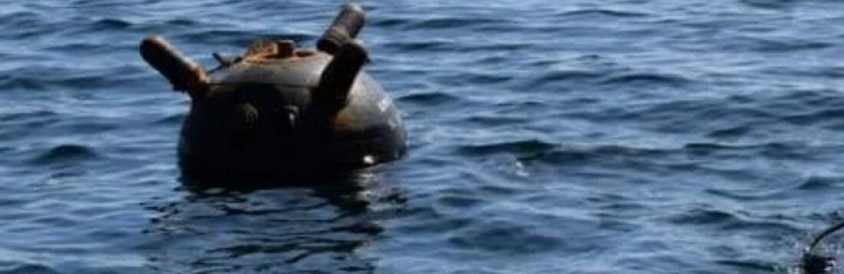 До берегів Одещини прибило чергову морську міну 