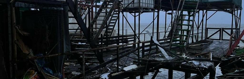 Постраждала база відпочинку: на Одещині знищили міну, - ФОТО