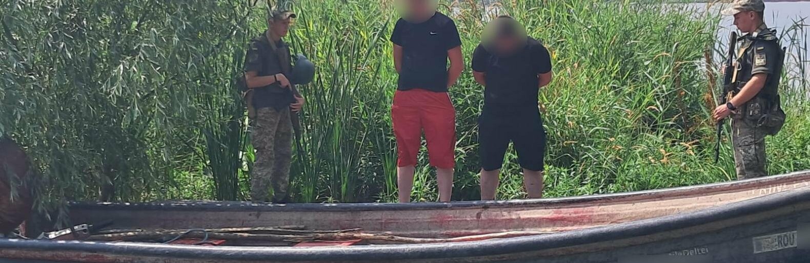 Заснули на човні: на Одещині прикордонники затримали двох румунів, - ФОТО 