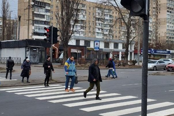 В Одесі оновлюють розмітку на пішохідних переходах, - ФОТО