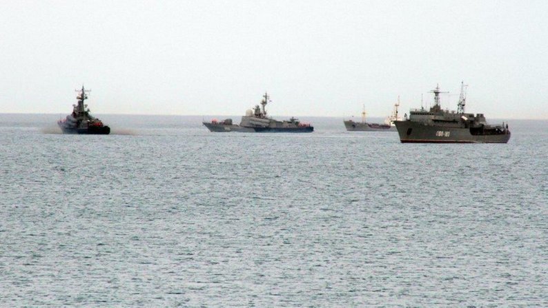 В Чорному морі зменшилась кількість російських десантних кораблів 