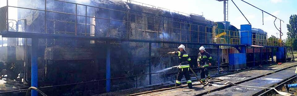 На Одещині вибухнув тепловоз, трьох чоловіків госпіталізували у тяжкому стані