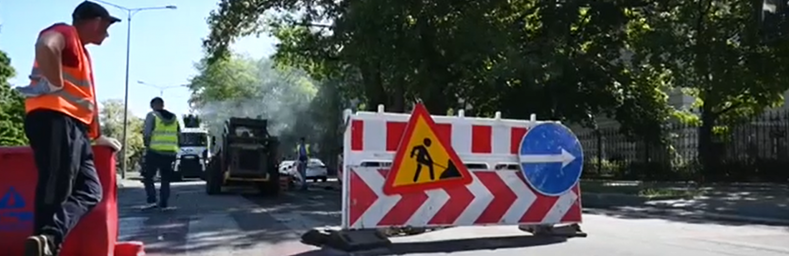 В Одесі не дивлячись на війну ремонтують дороги в трьох районах,- ВІДЕО