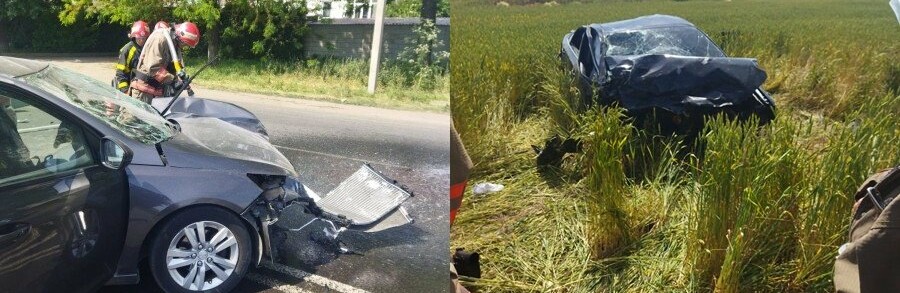  ДТП з травмованими в Одеському районі: постраждали троє людей, зокрема 16-річна дівчина, - ФОТО 