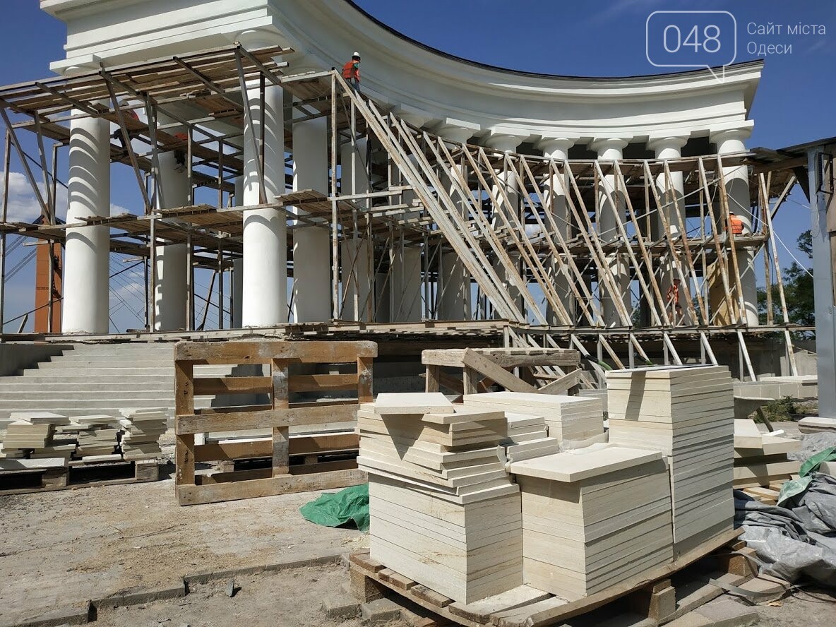Реставрация Воронцовской колоннады