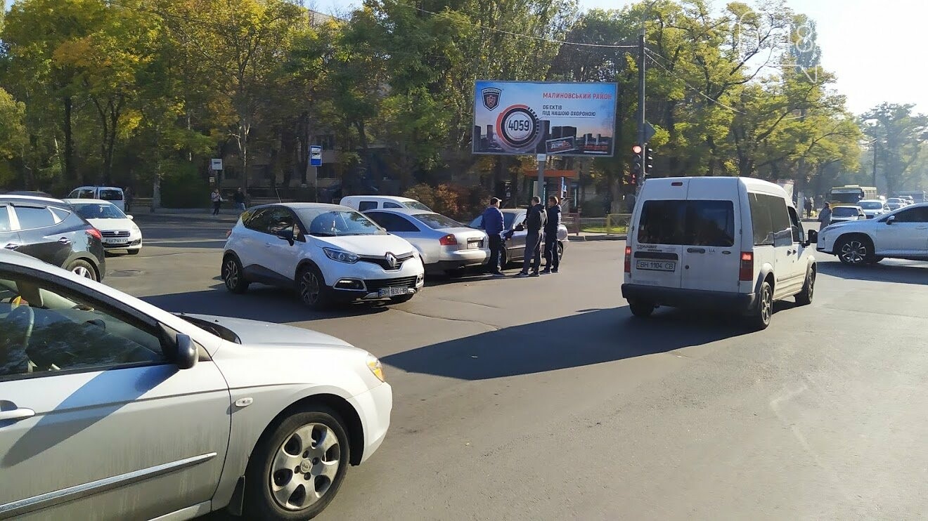 Авария в Одессе на Черемушках