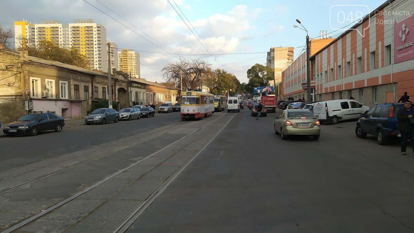 ДТП на улице Балковской в Одессе