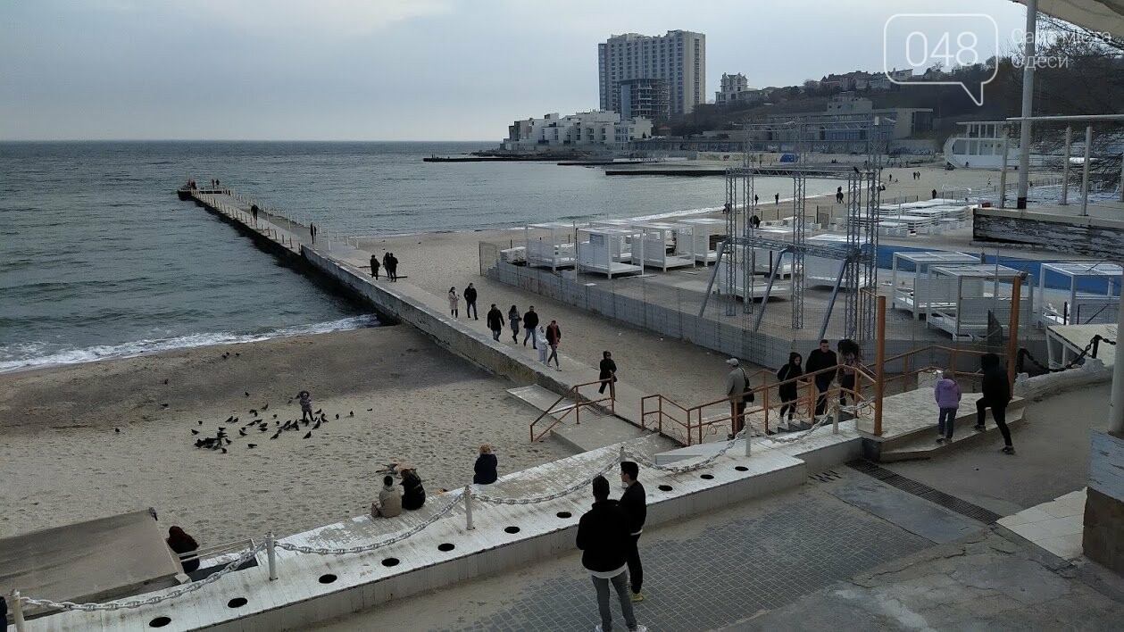 Корреспондент 048.ua Александр Жирносенко., Аркадия во время карантина. Аркадия во время карантина.