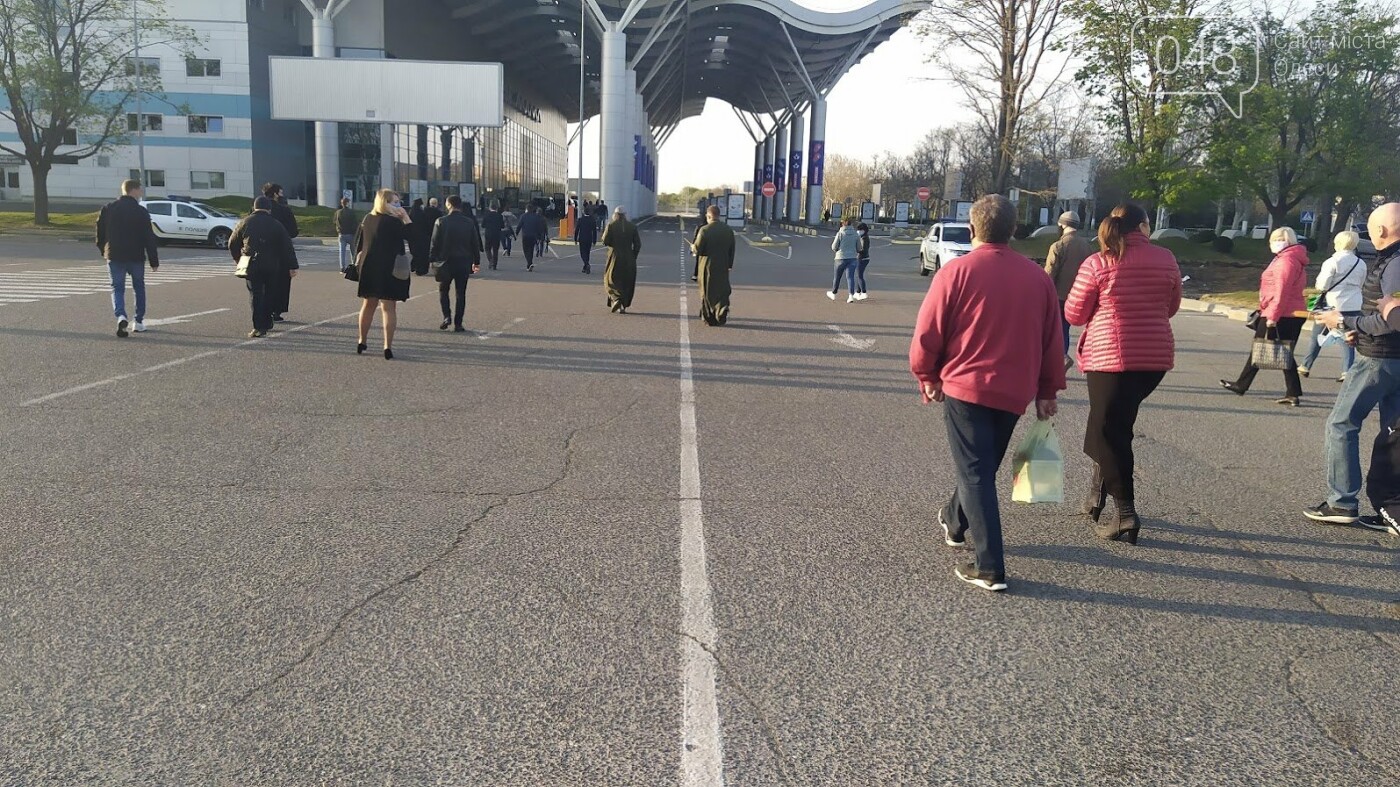 Благодатный огонь в Одессе.