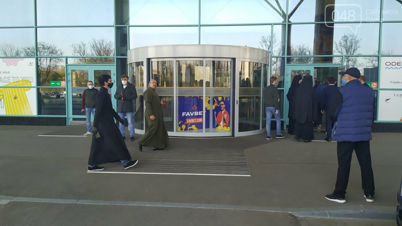 Благодатный огонь в Одессе.