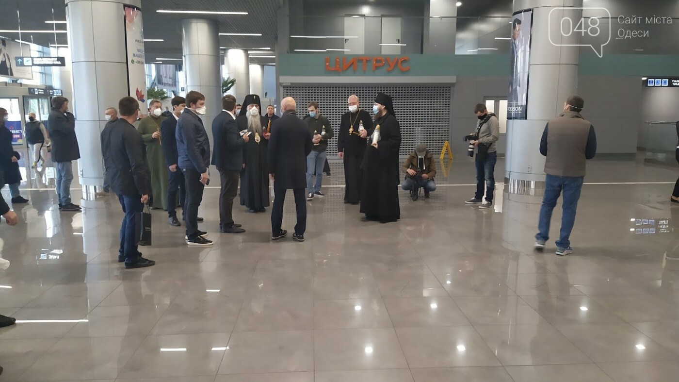 Благодатный огонь в Одессе.