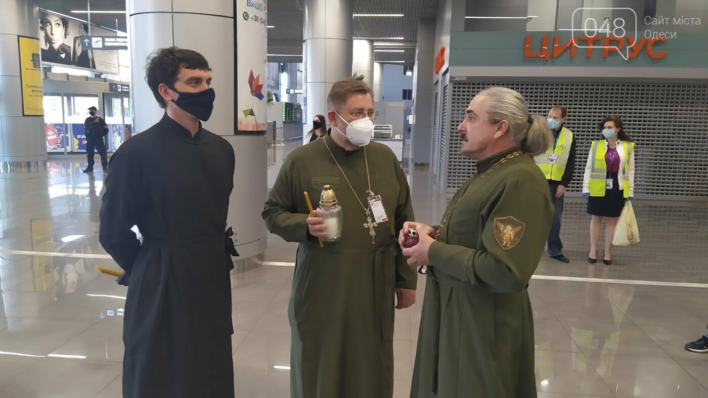 Благодатный огонь в Одессе.