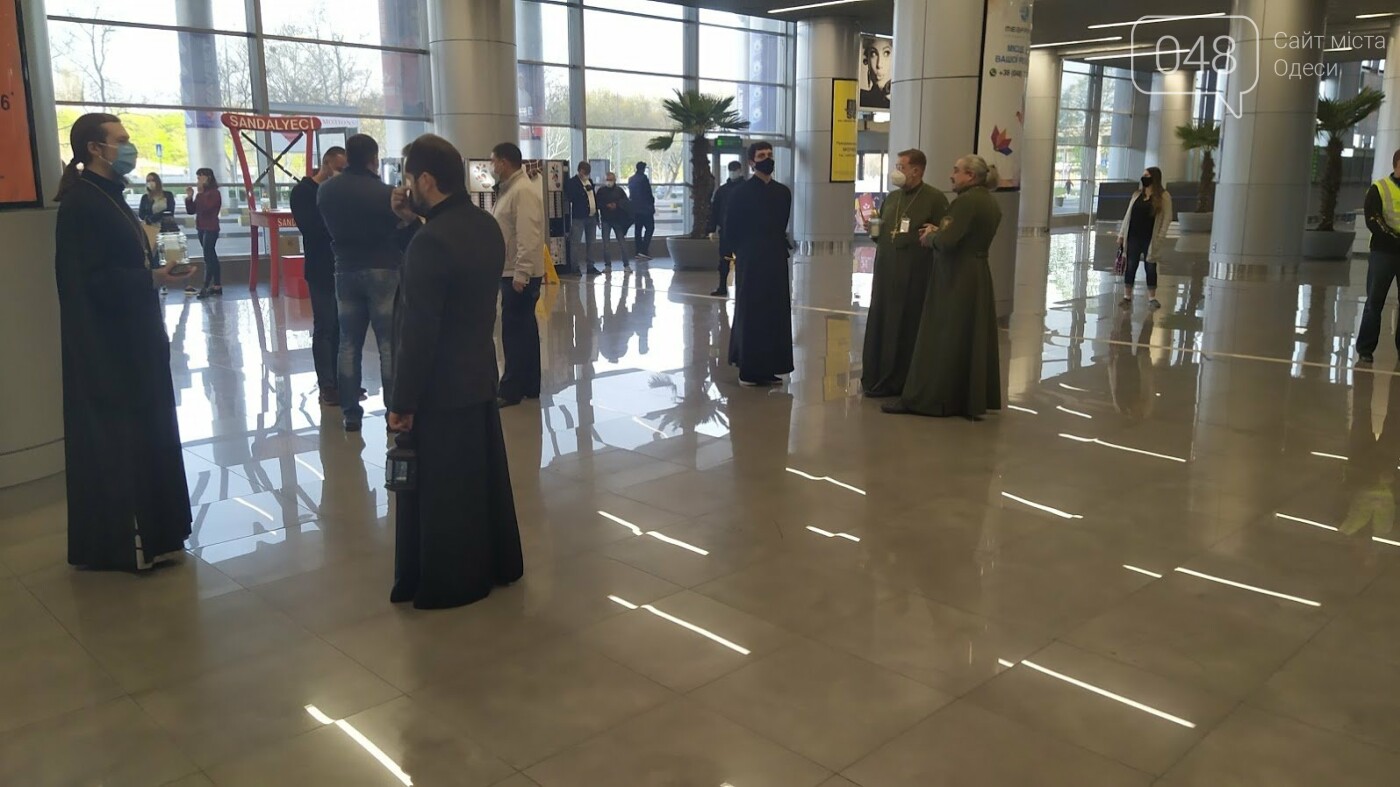 Благодатный огонь в Одессе.
