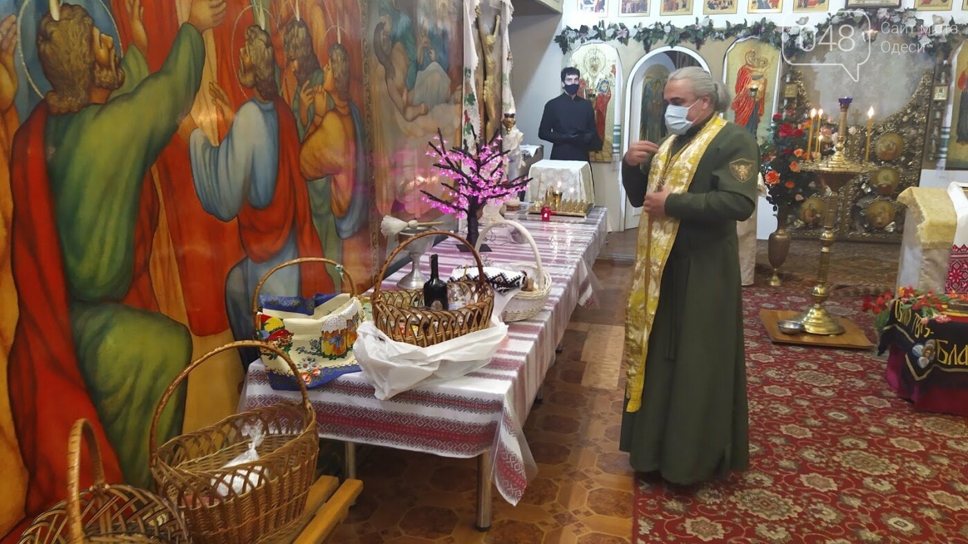 Благодатный огонь в Одессе.