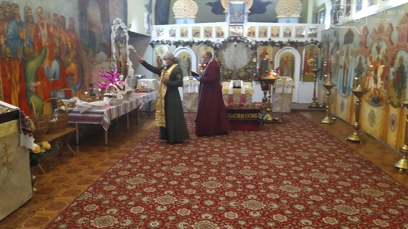 Благодатный огонь в Одессе.