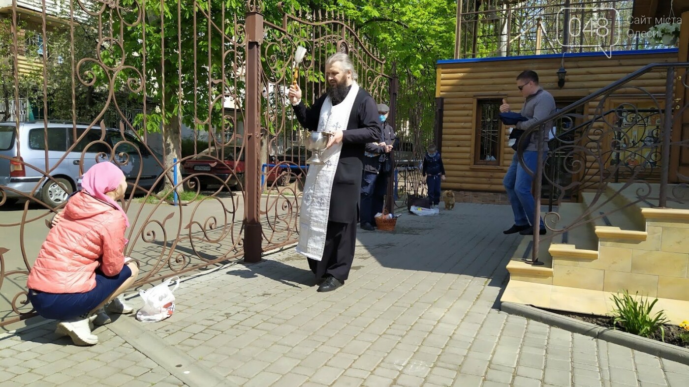 Корреспондент 048.ua Александр Жирносенко., Пасха во время карантина в Одессе. Пасха во время карантина в Одессе.