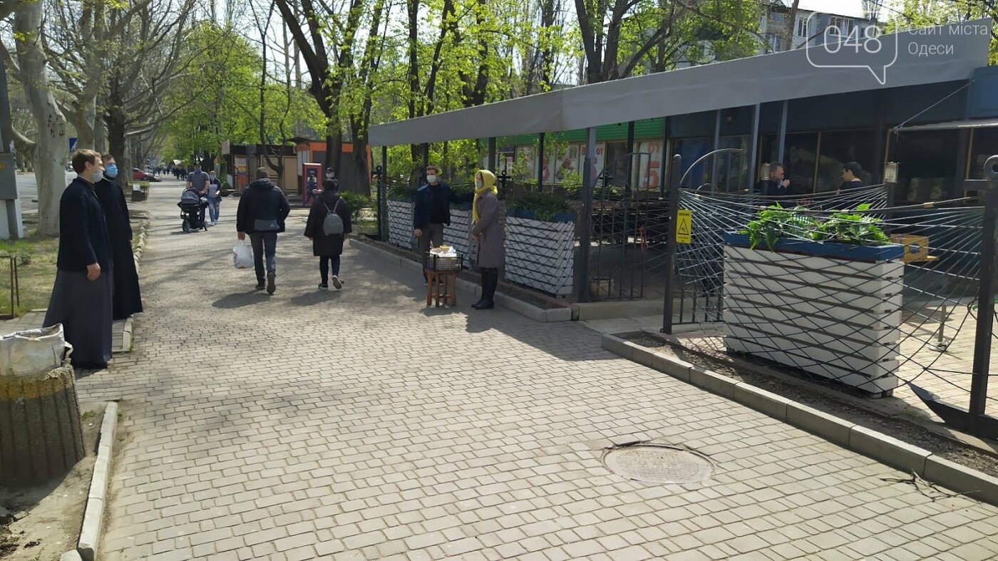 Корреспондент 048.ua Александр Жирносенко., Пасха во время карантина в Одессе. Пасха во время карантина в Одессе.