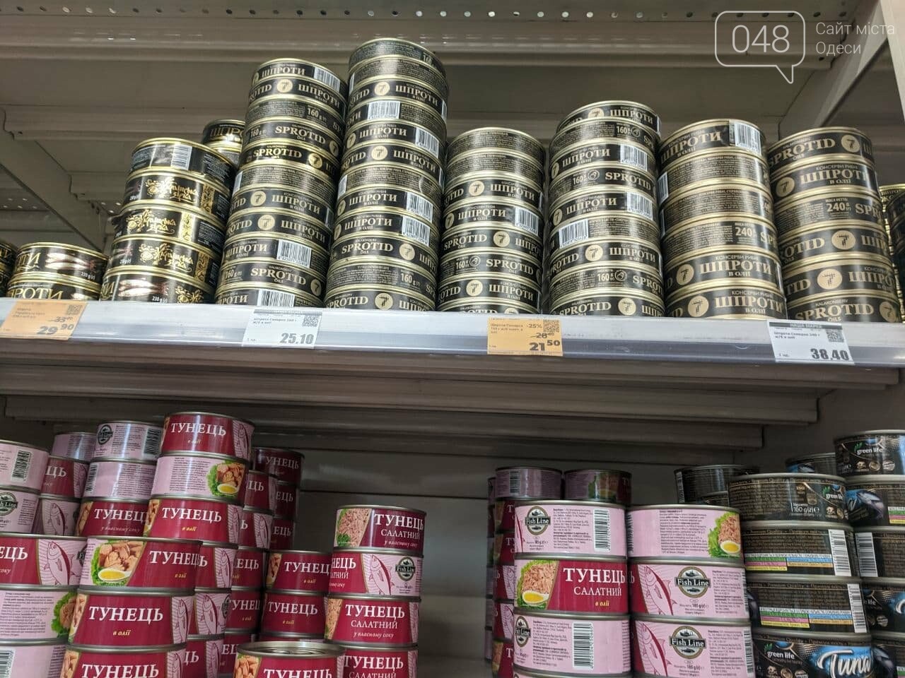 Консервированные продукты