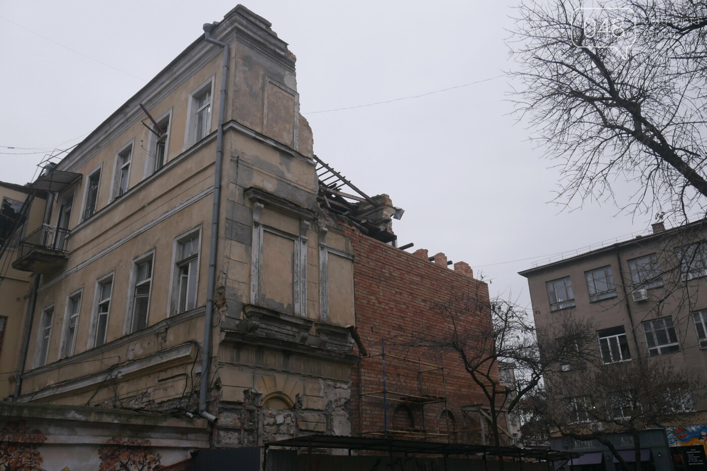 Прощай ракушняк: в Одессе восстанавливают дом, - ФОТО | Новини