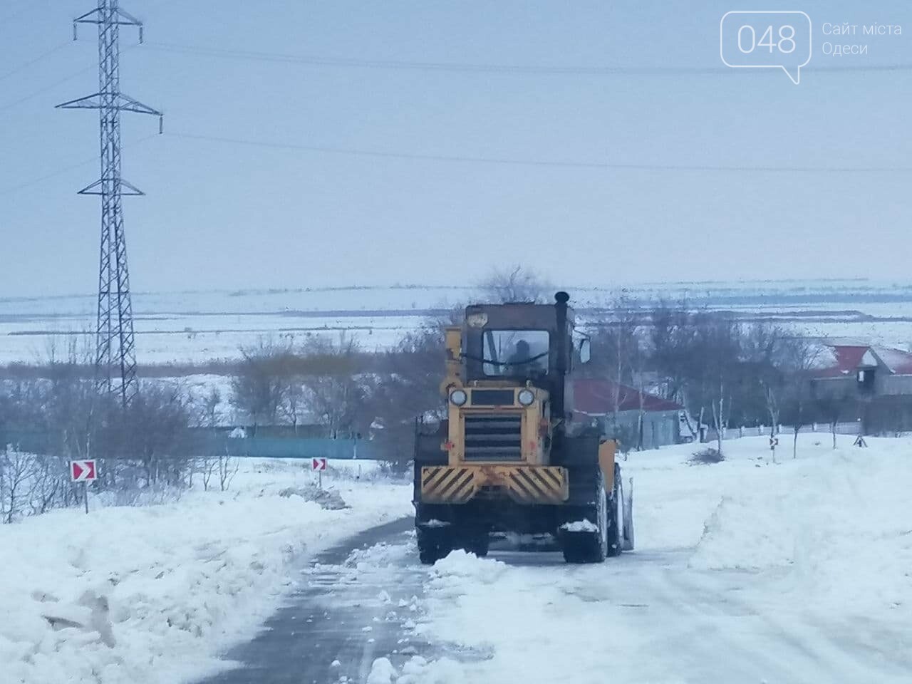 Трасса Одесса-Рени: брошенные автомобили, трактора и сугро..., фото-9 Трасса Одесса-Рени: брошенные автомобили, трактора и сугробы,- ВИДЕО, ФОТО, фото-9