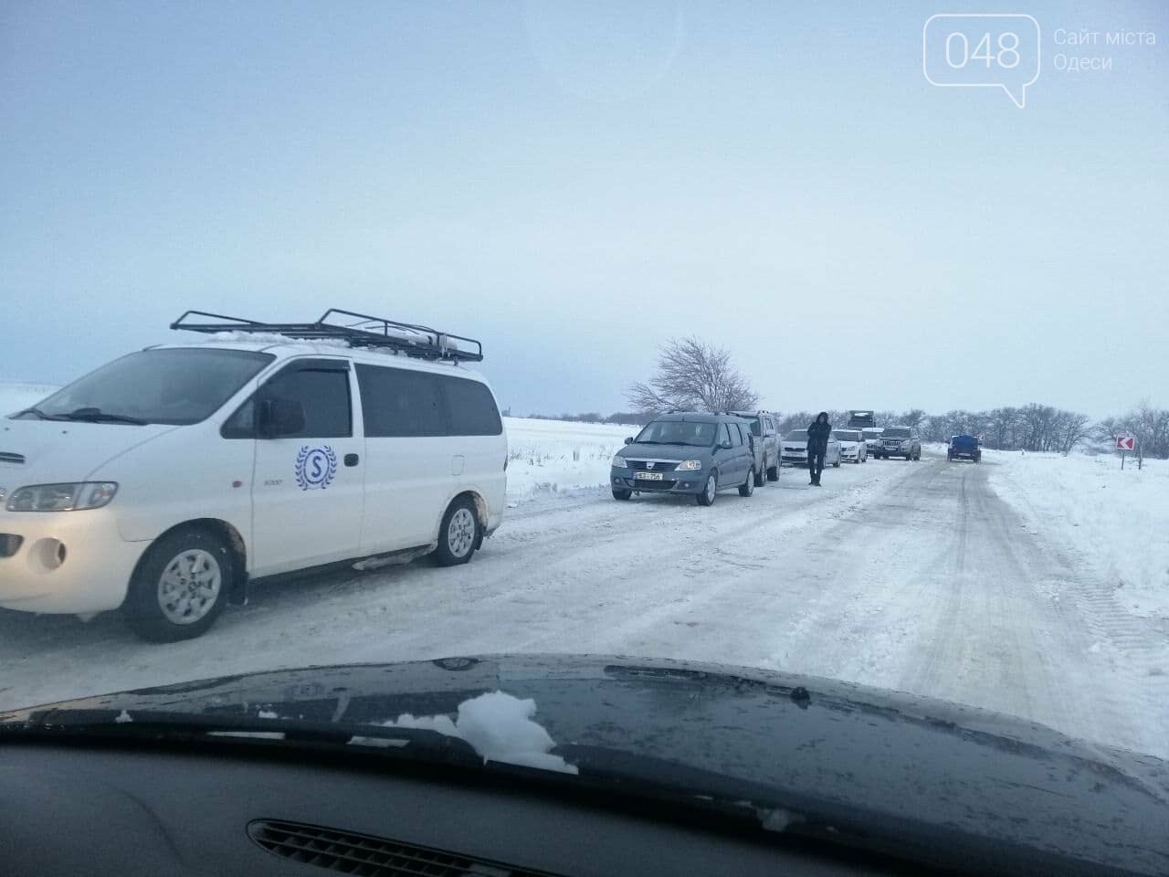 Трасса Одесса-Рени: брошенные автомобили, трактора и сугро..., фото-12 Трасса Одесса-Рени: брошенные автомобили, трактора и сугробы,- ВИДЕО, ФОТО, фото-12