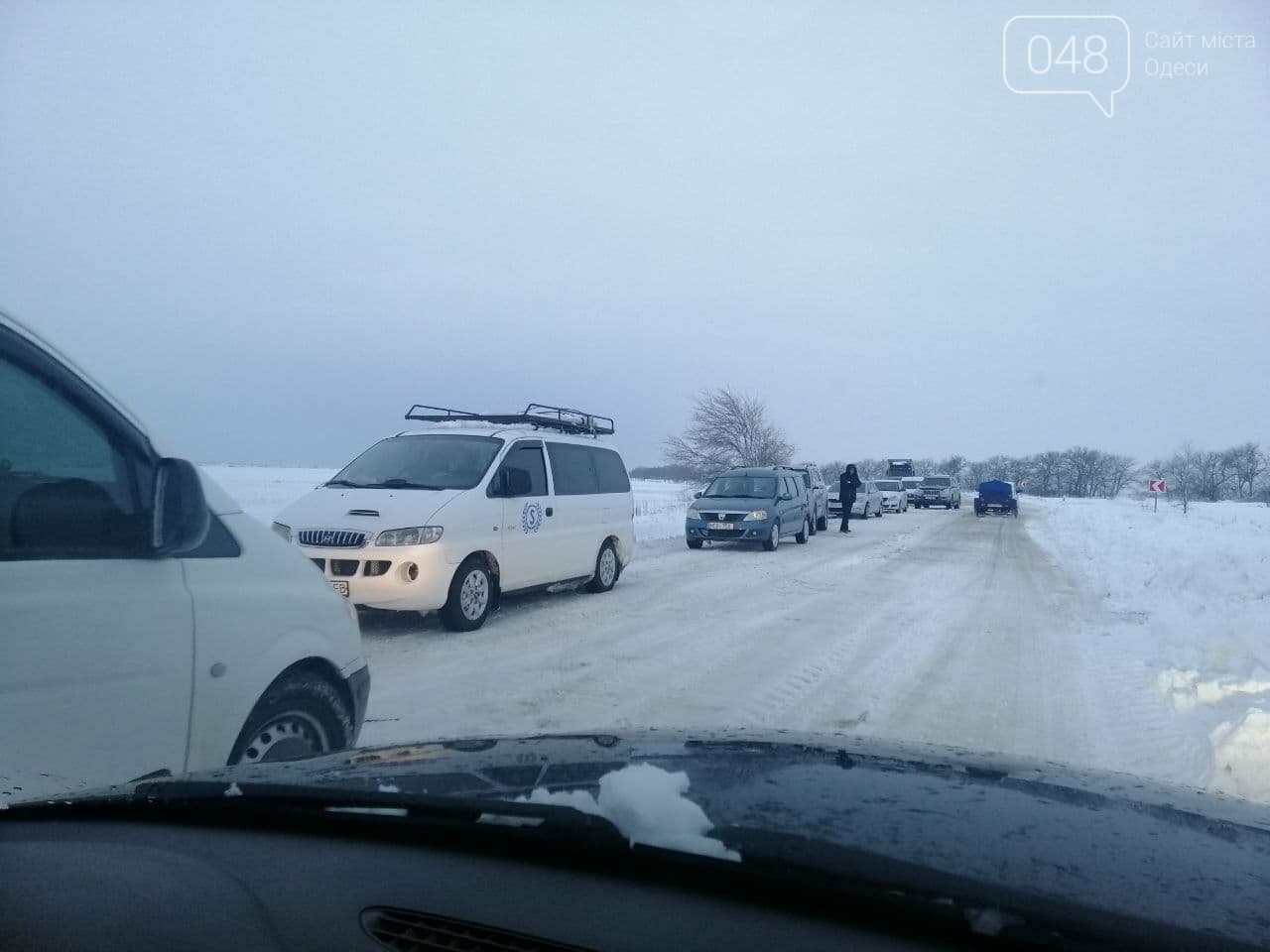 Трасса Одесса-Рени: брошенные автомобили, трактора и сугро..., фото-13 Трасса Одесса-Рени: брошенные автомобили, трактора и сугробы,- ВИДЕО, ФОТО, фото-13