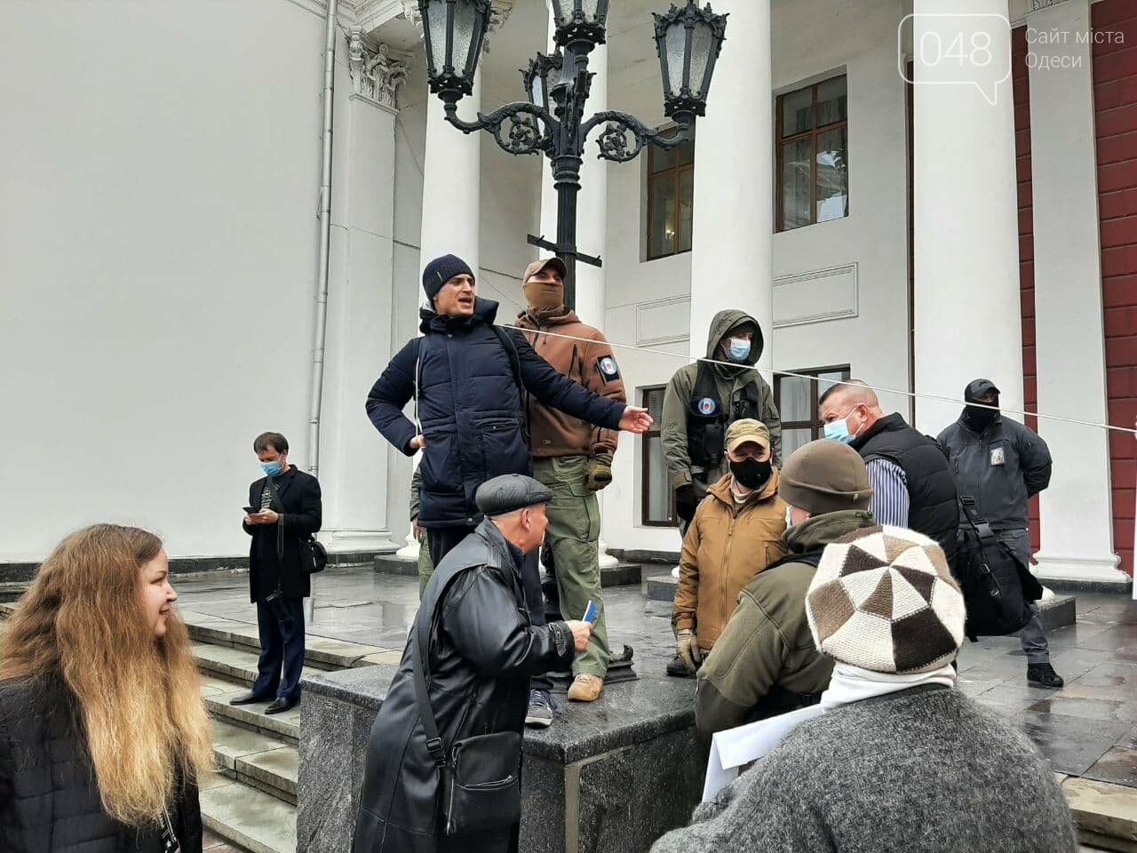 В Одессе под мэрией протестуют против тарифов,- ФОТО, ВИДЕО, фото-1