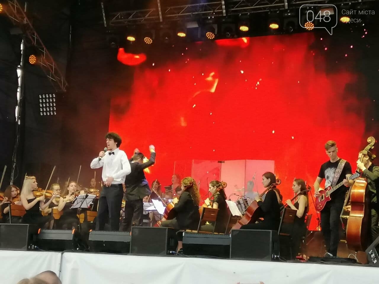 Как в Одессе на морвокзале Андрей Черный замиксовал рок и фолк в симфоническое шоу,- ФОТО, ВИДЕО, фото-4