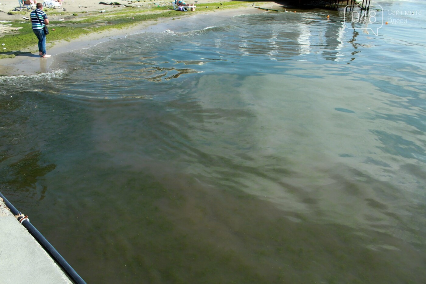 Часть одесской Аркадии буквально смыло в море, - ФОТО, ВИДЕО , фото-53