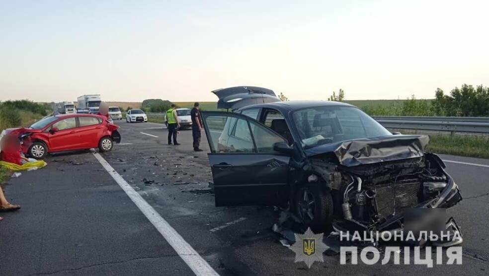 Тройное ДТП на трассе Киев - Одесса: травмировались двое детей и женщина,- ФОТО, фото-1