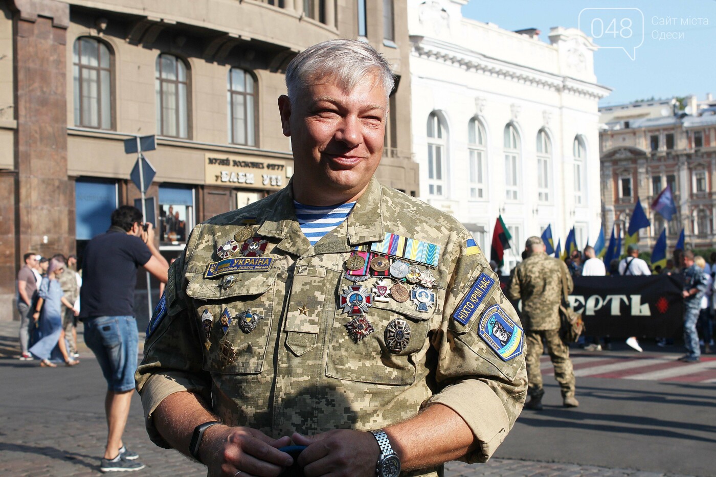 В Одессе прошёл Марш Патриотов и Защитников Украины, - ФОТОРЕПОРТАЖ, фото-5