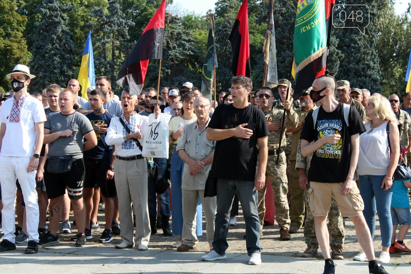 В Одессе прошёл Марш Патриотов и Защитников Украины, - ФОТОРЕПОРТАЖ, фото-21