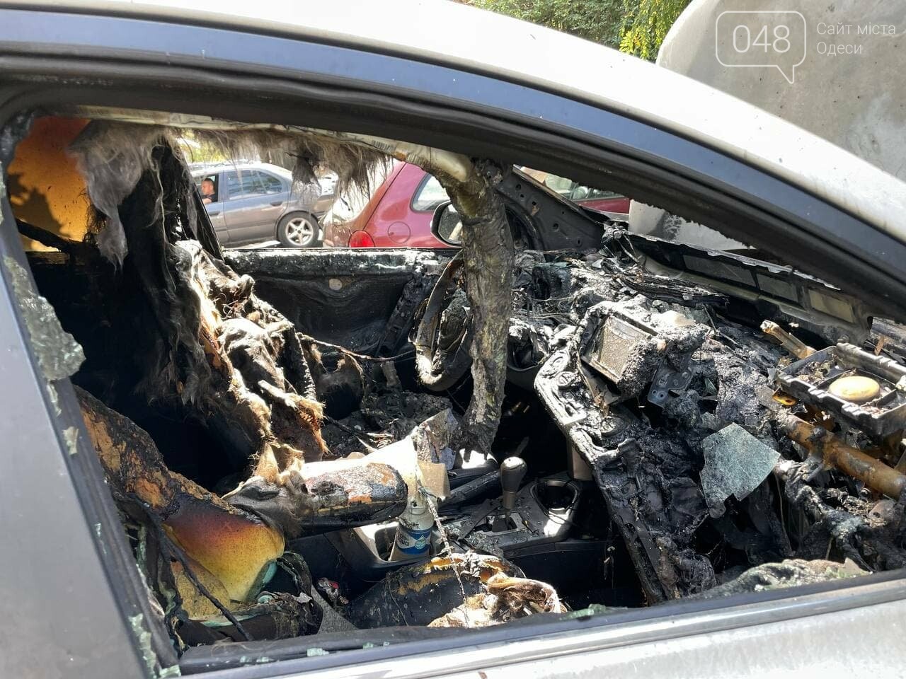 В Одессе ночью на Французском бульваре сгорела Toyota, - ФОТО, ВИДЕО , фото-4