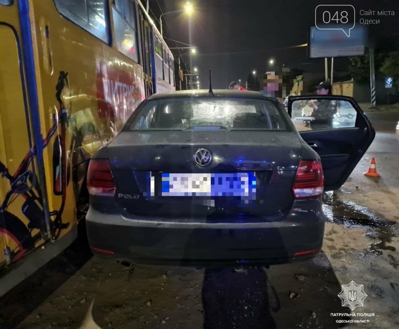 В Одессе Volkswagen столкнулся с трамваем,- ФОТО, фото-2