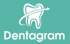 Логотип - Dentagram, Дентаграм, томографія зубів