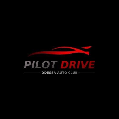 Логотип - Pilot drive school (Пилот драйв), автошкола