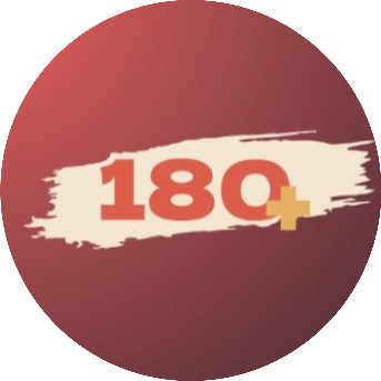 Логотип - Репетиторський центр "180+", репетитор в Одесі