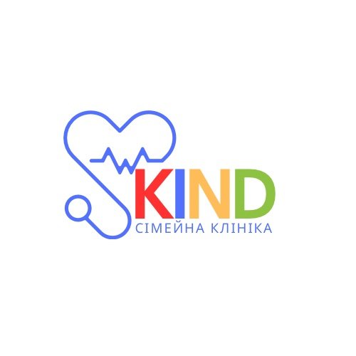 Логотип - Kind, медичний центр для всієї родини, приймаємо дорослих та дітей