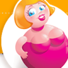 Логотип - Неваляшка, секс-шоп