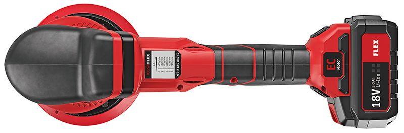 FLEX XFE 15 150 18.0-EC/5.0 Set Аккумуляторная эксцентриковая полировальная машина 18,0 В - Зображення 8