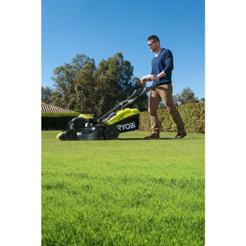 Самоходная бензиновая колесная газонокосилка с двигателем SUBARU™ 175 СМ³ RYOBI RLM46175S - Изображение 8