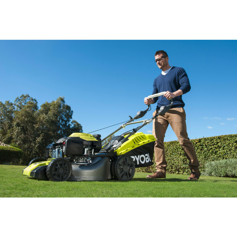 Самоходная бензиновая колесная газонокосилка с двигателем SUBARU™ 175 СМ³ RYOBI RLM46175S - Изображение 9