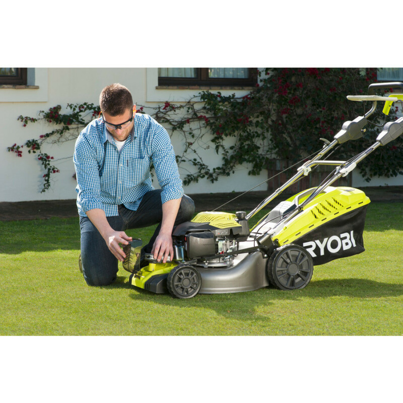 Самоходная бензиновая колесная газонокосилка с двигателем SUBARU™ 175 СМ³ RYOBI RLM46175SO - Изображение 8