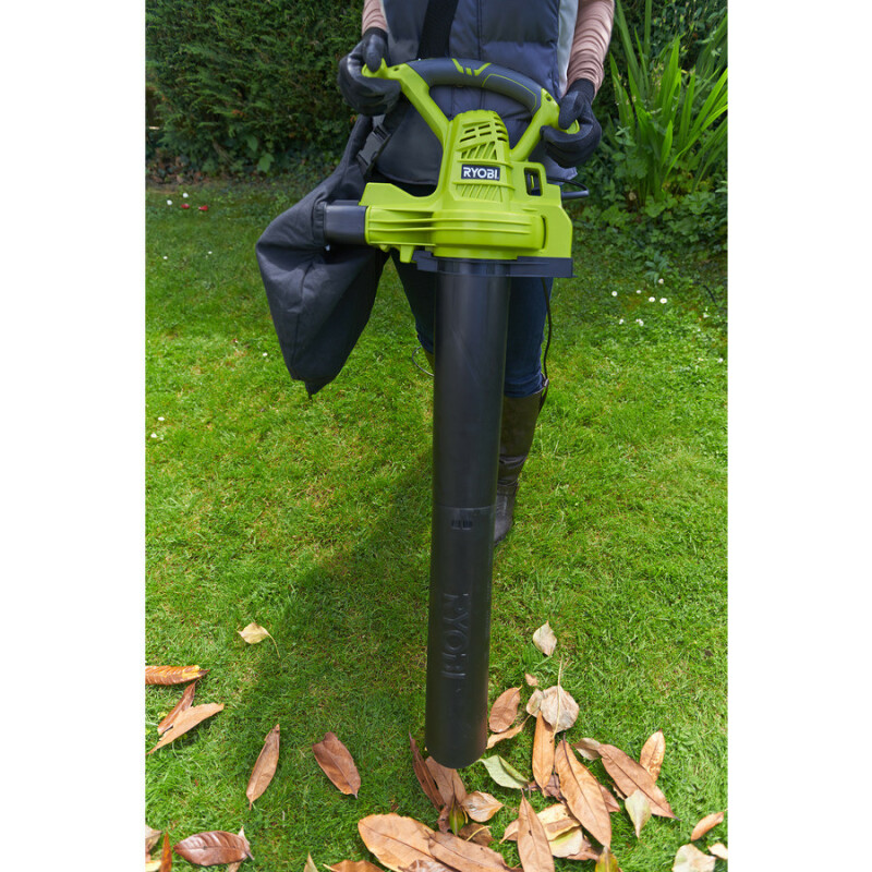 Электрический садовый пылесос-воздуходувка 3000 Вт. RYOBI RBV3000CSV - Изображение 8
