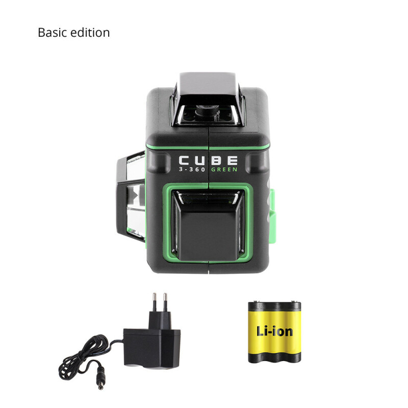 Лазерный уровень ADA CUBE 3-360 GREEN BASIC EDITION А00560 - Изображение 8