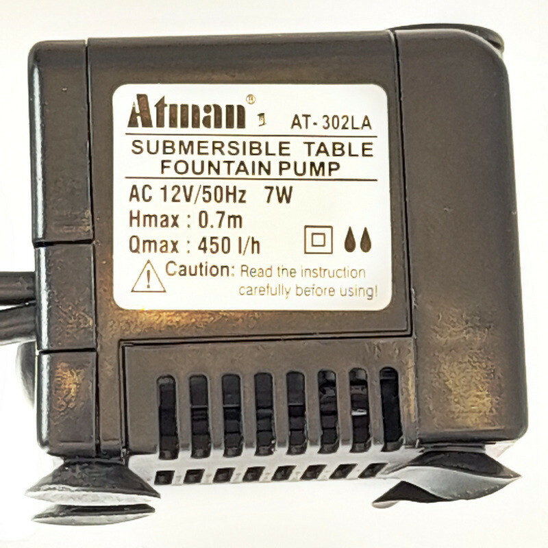 Насос Атман АТ-302LED с LED подстветкой для фонтана и водопада - Зображення 9