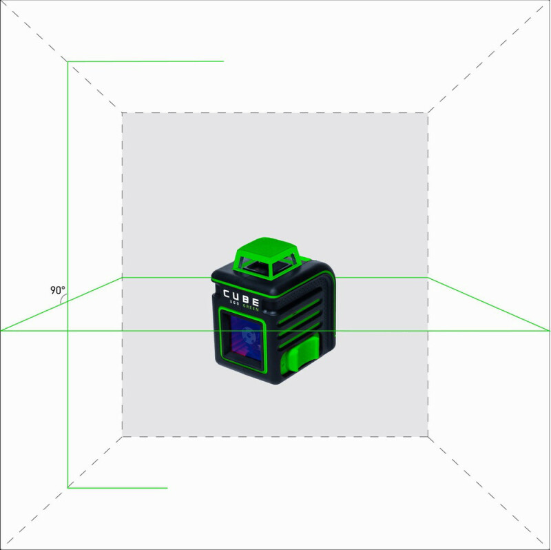 Лазерный уровень ADA CUBE 360 Green ULTIMATE EDITION - Изображение 8
