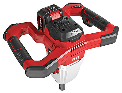 Аккумуляторный двухскоростной безщеточный миксер  FLEX MXE 18.0-EC/5.0 Set + WR2 120 - Зображення 8