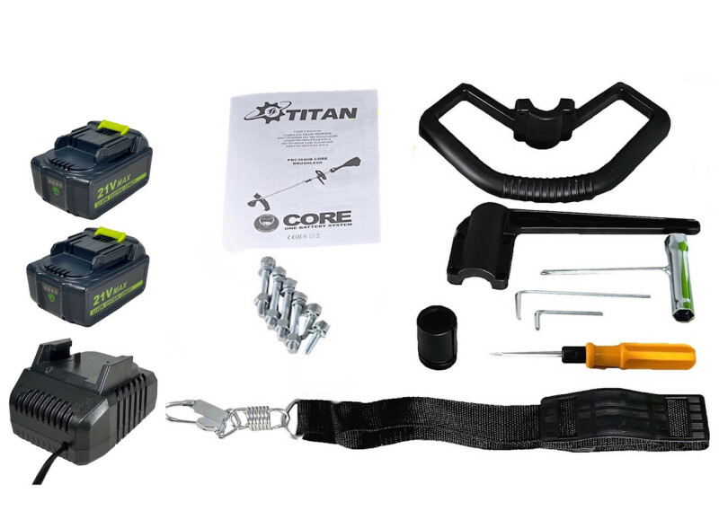 Аккумуляторный кронорез (высоторез) TITAN PPP2540B-CORE SET2 - Изображение 8